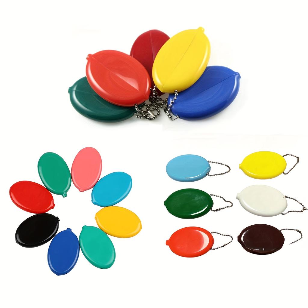 UOCAI 2 Pezzi Portamonete Con Cerniera – Mini Borsa In Nylon Per Chiavi, Monete E Snack Per Cani, 8.5x6.5 Cm - 3