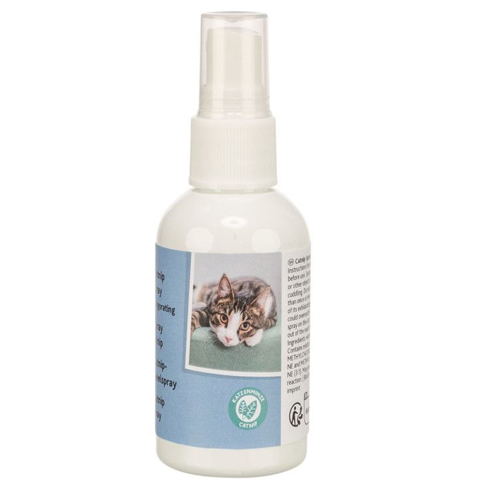 Spray pour chat - trixie - catnip - 50 ml - extraits revigorants - parfum agréable