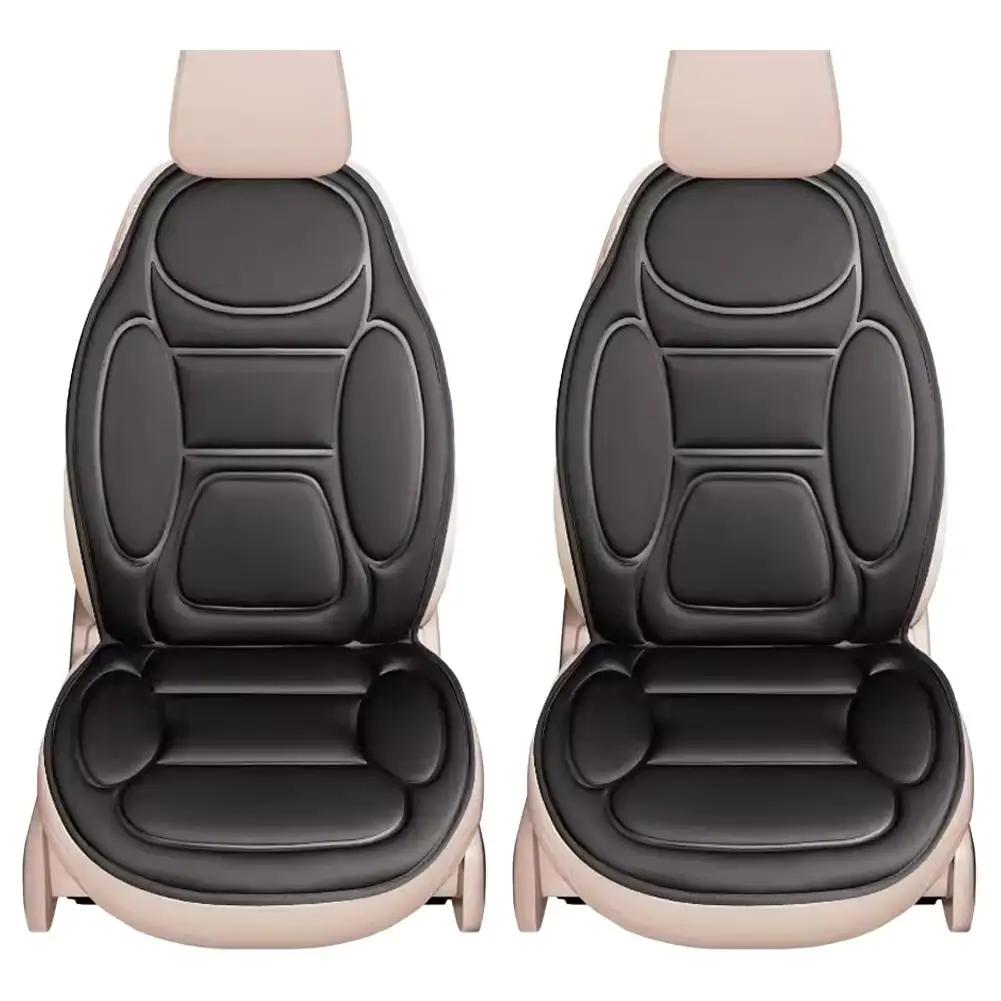Winter Thicken Heated Car Seat Cover 12V Universal Non-Slip Heater Warm Pad Auto Cushion Mats Heating Protector Universal B X4V1
