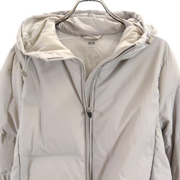 UNIQLO seamless down parka XL gray Women Used