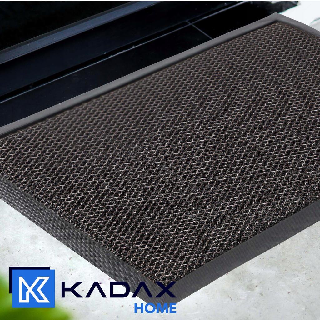 KADAX Fußmatte Gummi Eingang Schuhmatte für Schuhe 60x40cm