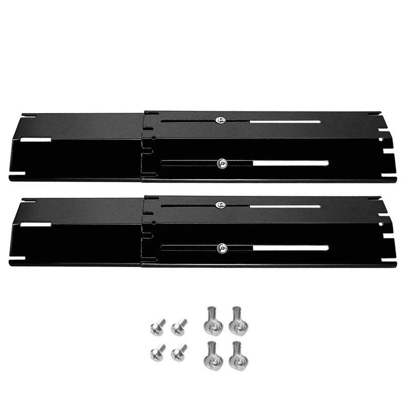 Universal Adjustable Tent Shield Stainless Steel Heat Plate Grill Burner Cover Heat Tent Grill Repair Kits for Gas Grill
