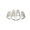 Stainless Steel 2017 2018   for Honda CR-V CRV Car Door Armrest Window Glass Lift Switch Button Cover Trim Accessories