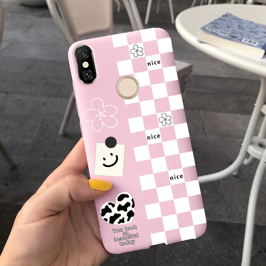 Phone Case For Xiaomi Redmi S2 (Redmi Y2) Lovely Pattern Macaroon Silicone Soft Cover Cases For RedmiS2 S 2 Y2 Fundas