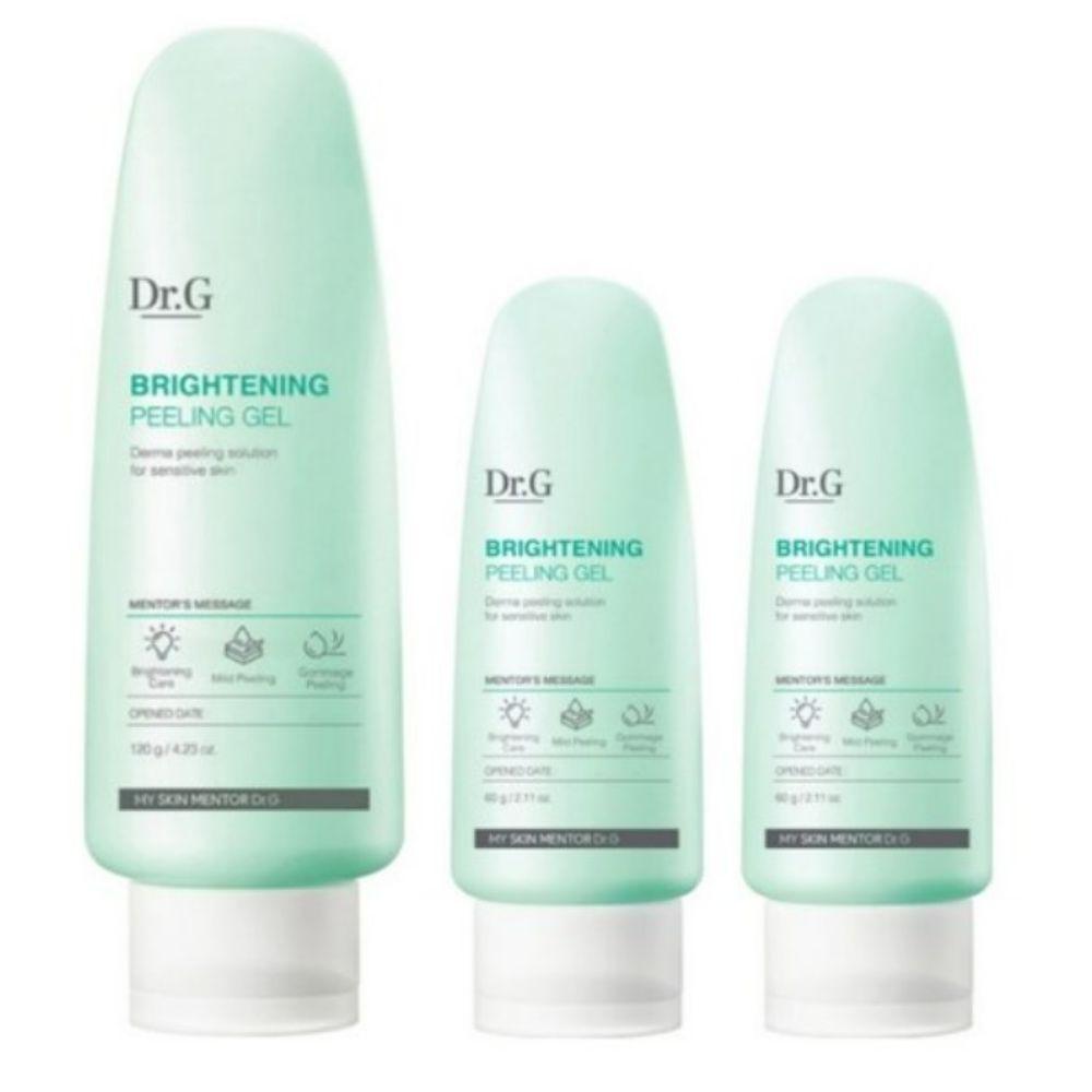 Dr.G Brightening Peeling Gel 120g + 60g x 2pcs Special Set Exfoliating & Brightening Face Gel