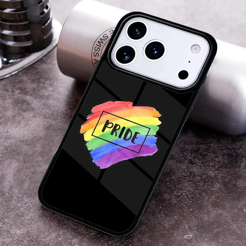 Gay Pride Flag LGBT soft Phone Case for iPhone 17 16 15 Pro Max Air 14 13 12 11 Plus Shockproof Cover