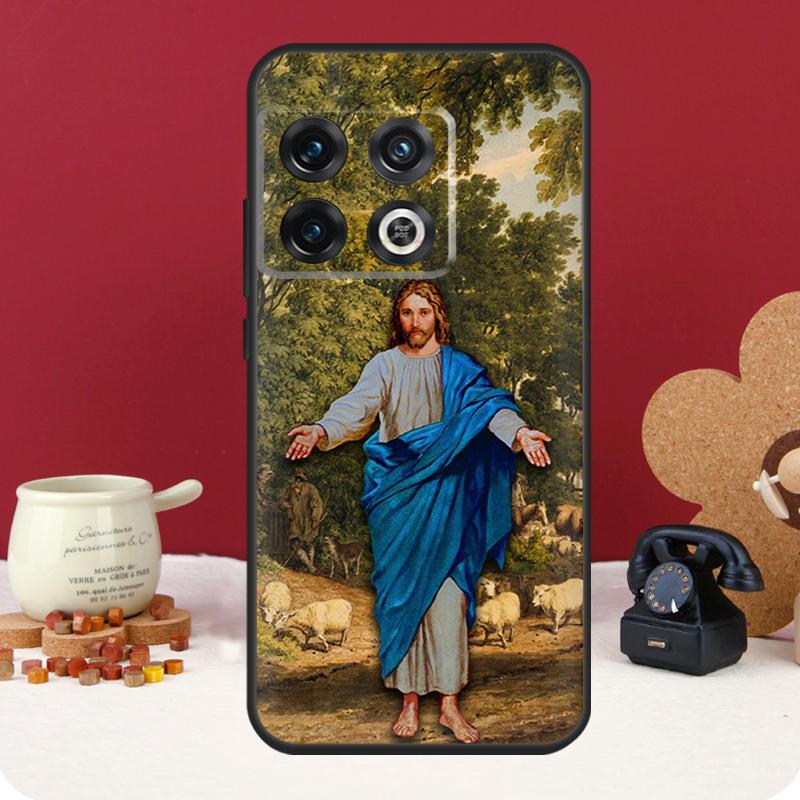 Religious Mary and Jesus Cover For OnePlus Nord 4 CE 3 2 Lite N30 N20 N10 OnePlus 10T 8T 13R 12R 13 12 11 10 Pro Case