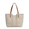 Bolso Tote Simple de Gran Capacidad Estilo Retro Coreano 2025 para Mujer
