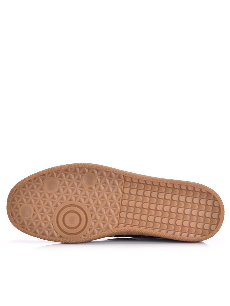 Men's Retro Genuine Leather White Skate & Sports Shoes for Autumn