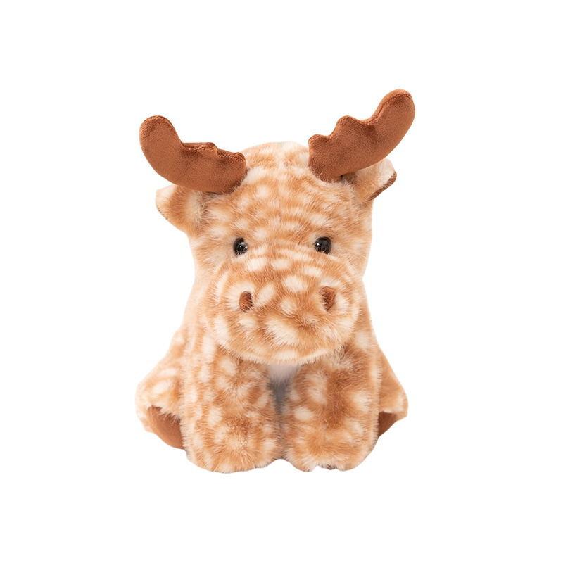 Plush Toys Christmas Elk Dolls Deer Doll Atmosphere Props for Children and Girls Gifts On Christmas Eve