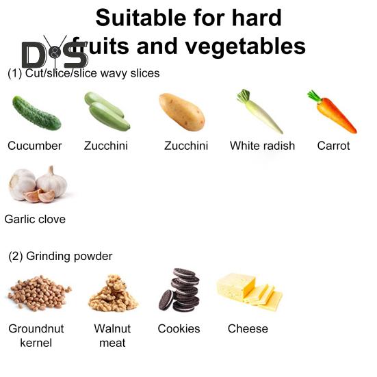 Roterende ostehøvel med utskiftbare rustfrie blader 3-i-1 ostekutter og -strimler Håndsveiv kjøkkenredskap for rask hakking