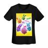 Sunny Bunnies Anime Cartoon TShirt Women Short Sleeve T Shirts Round Neck Streetwear Cotton Summer Tees Streetwear
