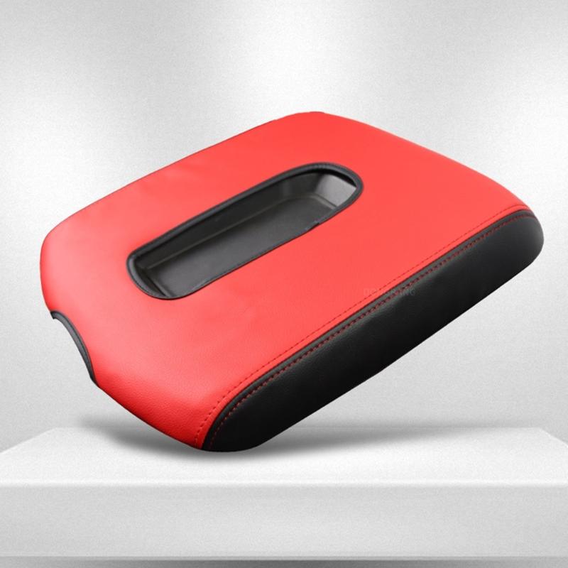 Replacement Armrest Protection Cover for 2019-2024 Car Leather Armrest Cover Automotive Interior Accessories