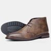Herrenmode Freizeitschuhe, Tooling Boots, Retro, Polierte Farbe, Große Größe, Desert Boots, Schnür-Oxfordschuhe, 39-48