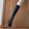 Elastic boots knight taller small thin boots new muffin thick-bottomed tall tube Spice Girl Jurchen boots