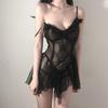 Sexy Lingerie Set Women Porno Sleepwear G String Underwear Porno Sleepwear Lace Sex Clothes Babydoll Erotic Transparent Dress