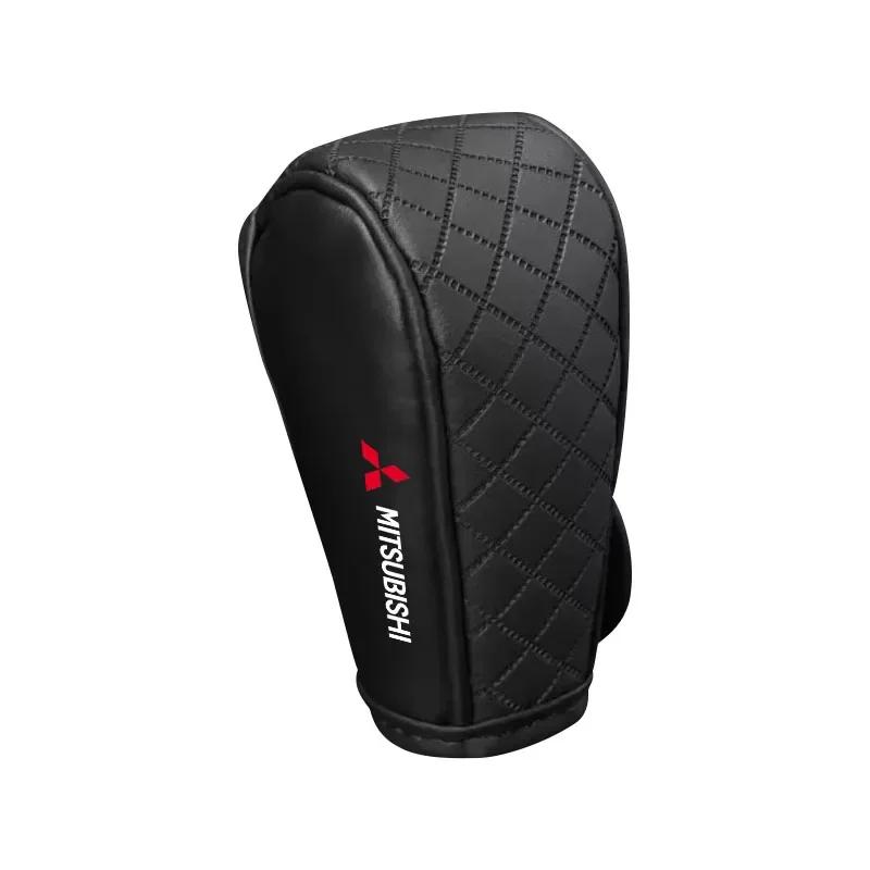 Car Center Coansole Gear Shift Knob Cover Handle Case Auto Accessories For Mitsubishi Lancer Lancer ASX Outlander 2 3 Pajero