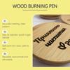 Pyrography Marker Pen Wood Pyrography Pen Burning Effect Pen Wood Marker Art Marker Pyrography Pen  Pen 1.5ml