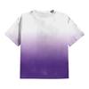 Men Gradient Color T-Shirt Short Sleeve Round Neck Summer Top Plus Size Urban Style Loose Tee Shirt for Daily Wear Party Office Beach