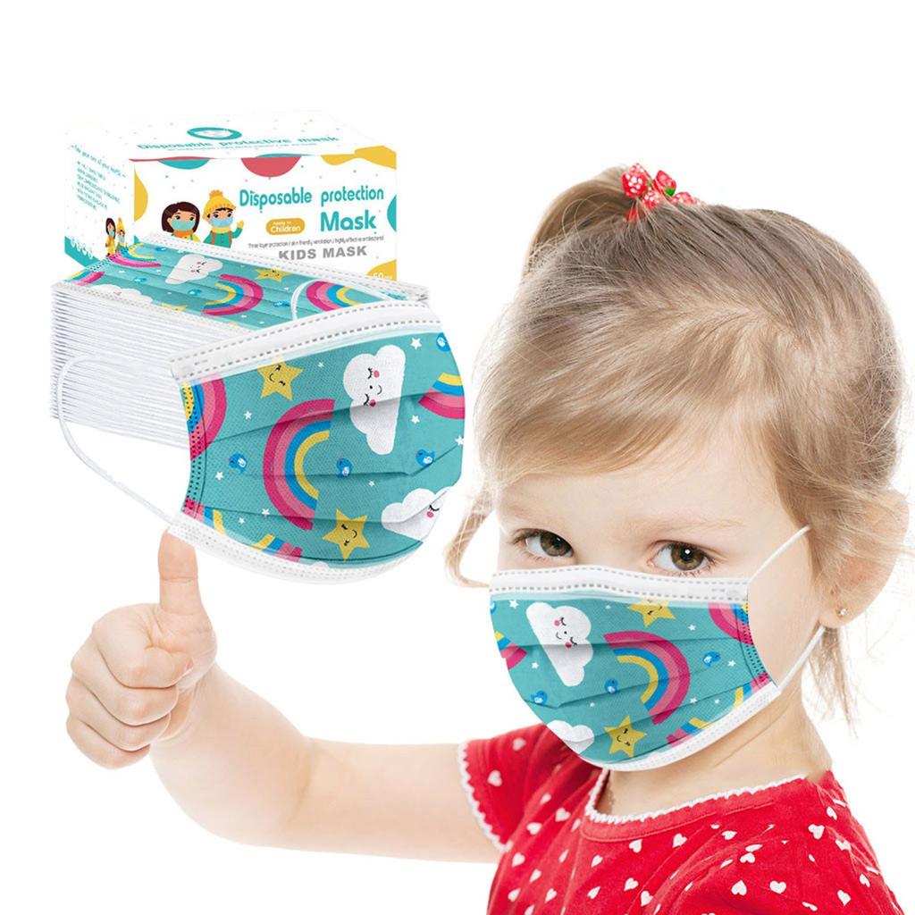Children's Mask Disposable Face Mask Industrial 3Ply Ear Loop