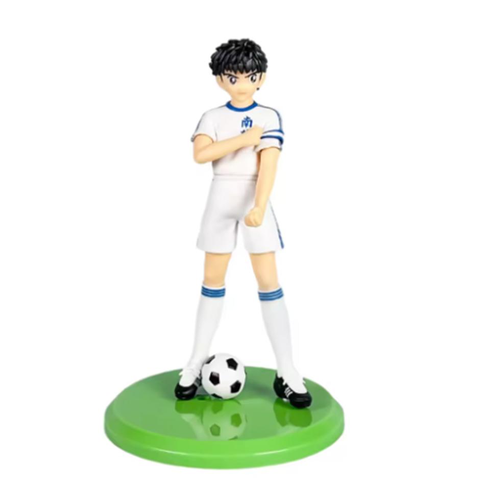 PVC 18cm Captain Tsubasa Anime Figure Ozora Tsubasa Action Figures Hyuuga Kojirou/Wakabayashi Genzou Figurine Collection Model