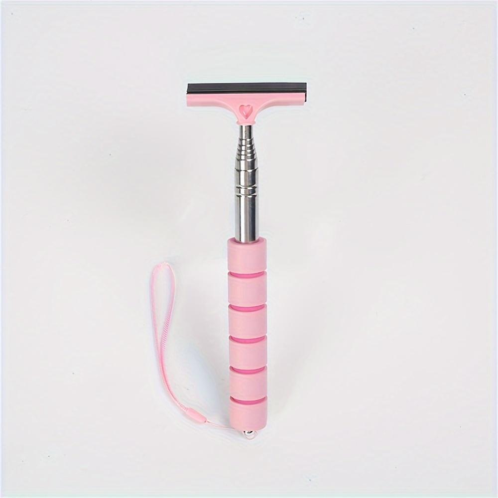 1Pc Scalable handheld car windshield scraper, portable car rearview mirror cleaning tool wiper
