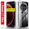 Coque de Protection Transparente en TPU pour Xiaomi 17 Ultra Étui Quatre Coins HD Claire Anti-Choc Protection Téléphone Fundas Capa Coque