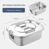 ZhiShi Stainless Steel Compartmental Lunch Box