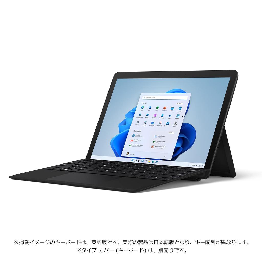 Microsoft Surface Go 3 Office Home Breakfast 2021 Intel Pentium Gold 6500Y Black / & / 10.5-inch / / 8GB/128GB / (8VA-00030)