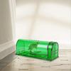 Small Humane Mouse Trap,transparent Live Mice Trap That Work, No Kill Catch Release Rat Trap, Plastic Mouse Trap Box Indoor Outdoor, 2 Pack