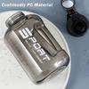 Large Capacity Water Bottle with Straw Lid Sports Gym Water Kettle for Camping Travel BPA Free Drinking Bottles