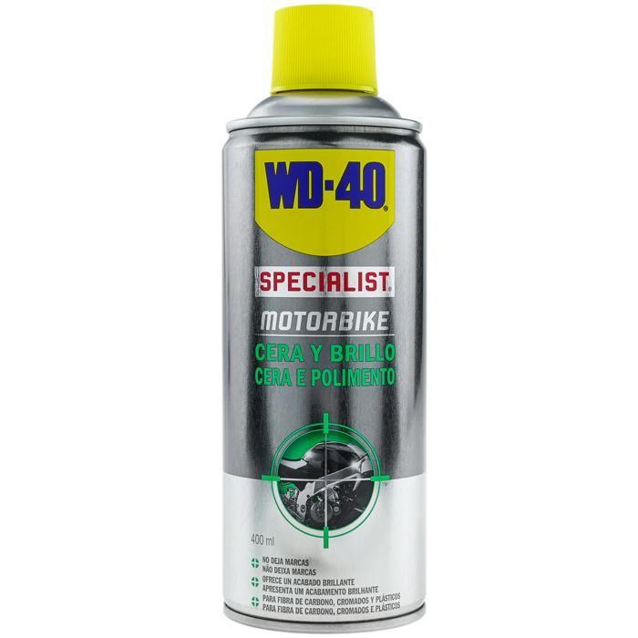 Glanzwachs für Motorrad WD40 400ml