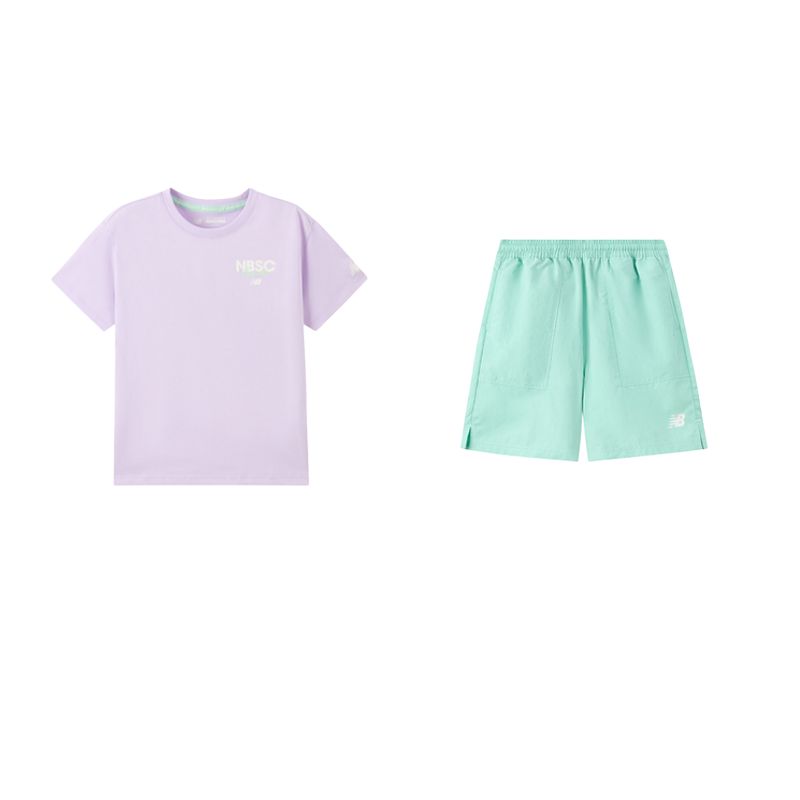 New Balance Casual Sportswear NBSC Violet Children Aged 3 7 Years Old 2SF2E153-LAV 110