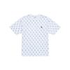 New MLB MONOGRAM Collection Los Angeles Dodgers SS25 T Shirt Unisex Dark Blue 3ATSM0253-07BLD