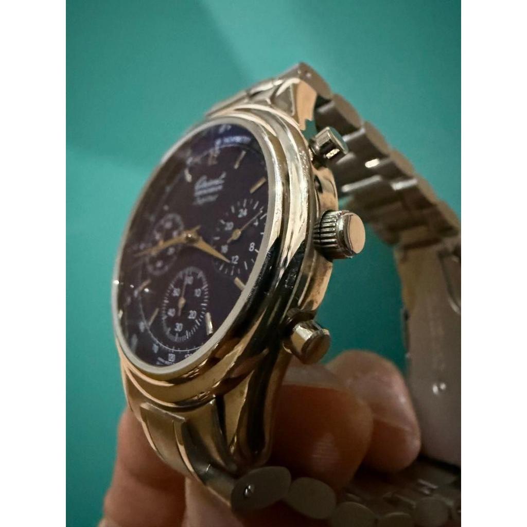 Used ORIENT Jupiter Chronograph Watch Analog NIVY PF02-C0CS