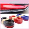Versatile Car Front Lip Guard Universal Carbon Fiber Bumper Protector Various Colors