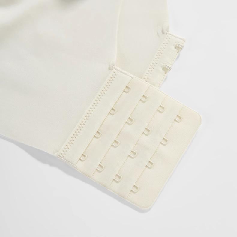 Justerbar BH Dam-BH Fullkupa Lätt och Sömlös BH Samlad Stor Storlek Anti-häng-BH