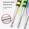 2m Retractable Stainless Steel Tour Guide Baton & Flagpole