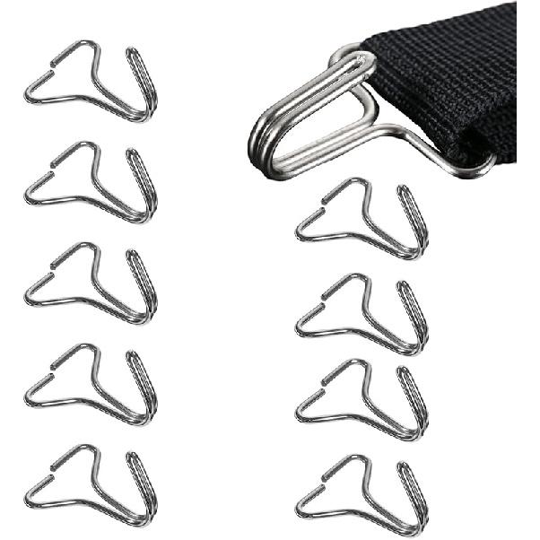 20 PCS Car Seat Cover Hooks, Fixing Hanger Fastener Locking Clip For Car Headrest Cover, Fixing Hook For Vehicle Seat Cushion Mat Tallation 10 PCS