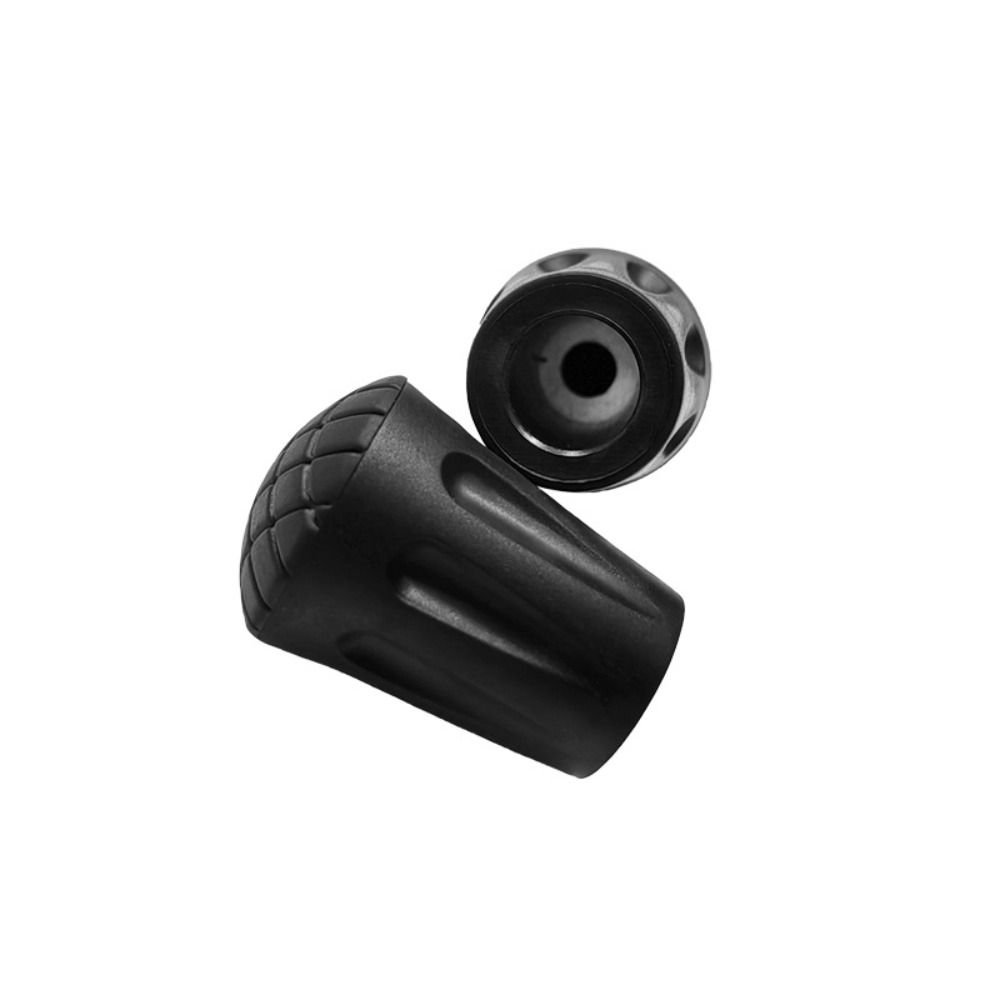 Non-slip Walking Stick Tip Protector Rubber Trekking Pole Tip Protectors Trekking & Hiking