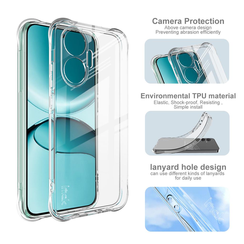 For Redmi Turbo 4 Pro 5G Phone Case IMAK Shock-resistant Soft Case