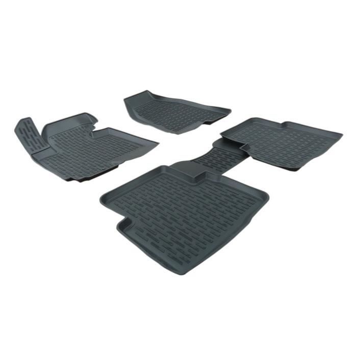 Tapis De Sol 3D - SCOUTT - Kia SPORTAGE 2010-2016 - Caoutchouc Premium - Résistant À L'eau - Sur Mesure