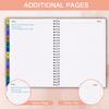 2026 Planner - Weekly & Monthly Planner Runs January 2026 to December 2026, 6.25" x 8.25", 12 Monthly Tabs, 14 Notes Pages, Inner Pocket, Flexible
