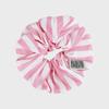 CLASSIC LOGO STRIPE HAIR SCRUNCHIE pink