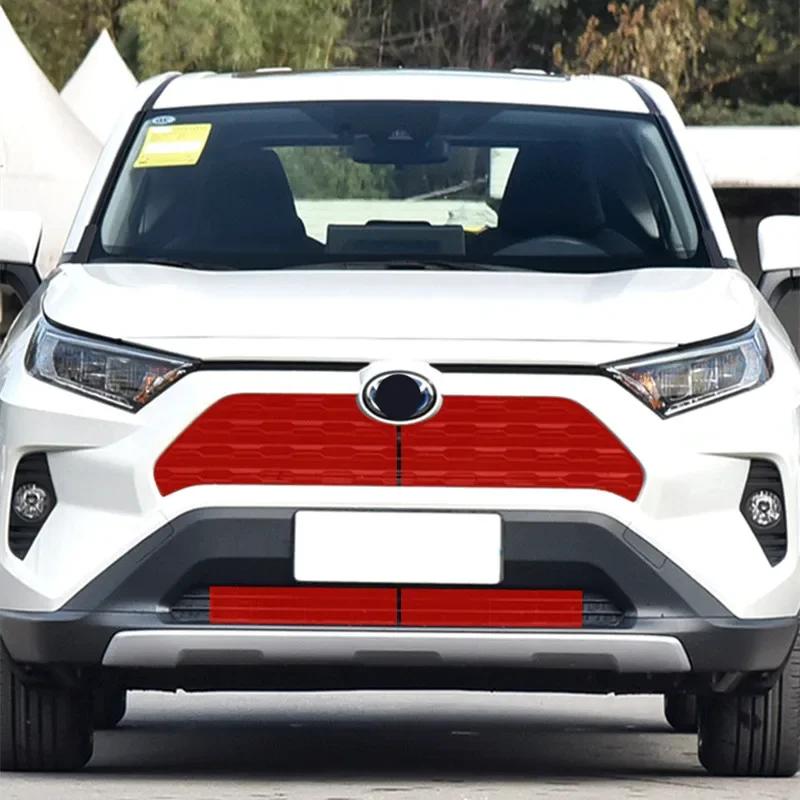For Toyota RAV4 RAV-4 XA50 2019 2020 Accessories Front Grille Insect Net Screening Insert Mesh Decoration Protection Covers Trim