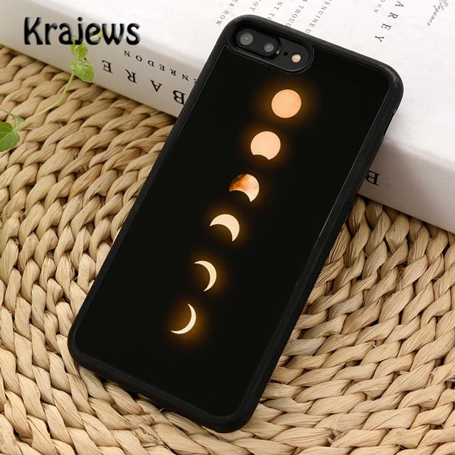 Moonlight Moon phases Phone Case Cover For iPhone 17 Air 16 15 14 plus 11 12 13 pro max coque Shell Fundas