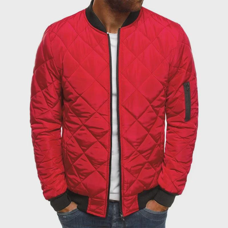 

Мужская зимняя флисовая куртка-пуховик