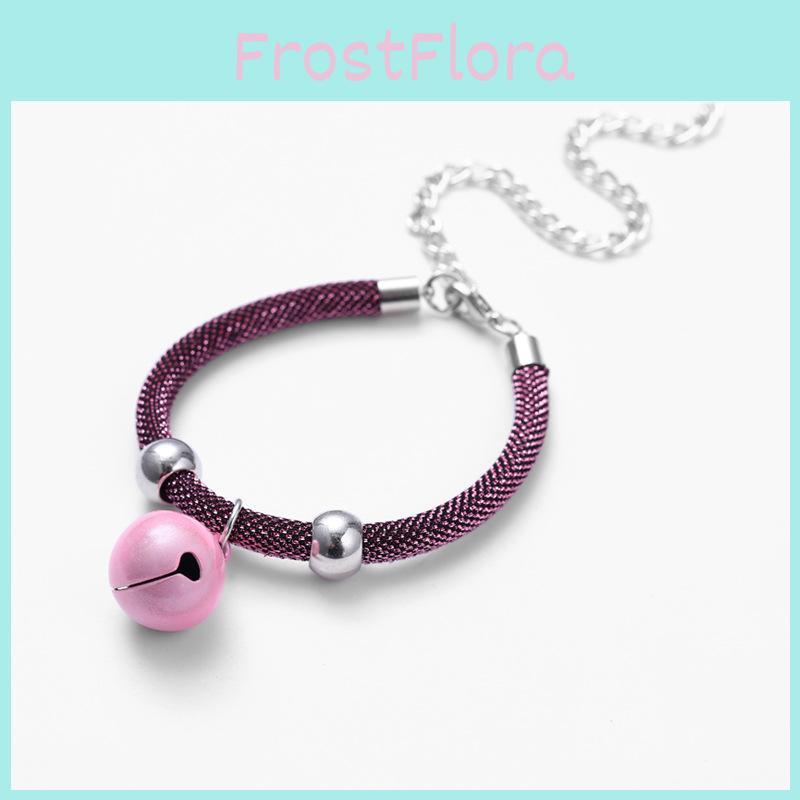 Japanese Style Pet Necklace With Bell For Cats And Small Dogs Fashionable Pet Accessory
