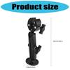 Universal Marine Trolling Motor Stabilizer Mount Bracket Rustproof Aluminum Construction Quick Installation