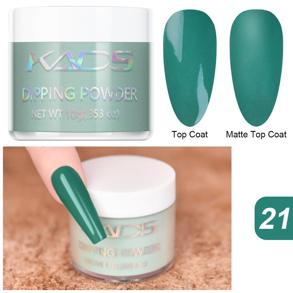 kads 10g Nail Glitter Dipping Powder 40 Colors Can Choose Nail Art Dip Powder Nude French Nail Salon